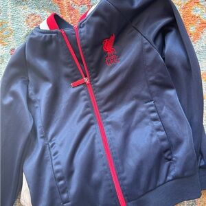 BOYS SIZE 6 LIVERPOOL FOOTBALL CLUB JACKET
